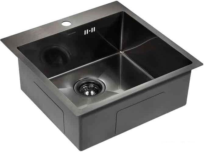 Кухонная мойка Paulmark Kroner PM215151-GM- фото3