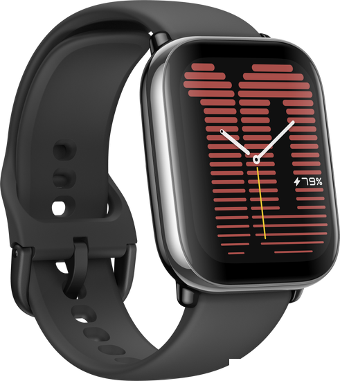Умные часы Amazfit Active (полночный черный)- фото3