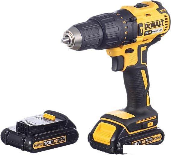 Ударная дрель-шуруповерт DeWalt DCD778S2T (с 2-мя АКБ 1.5 Ah)- фото