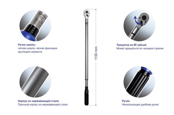 Гаечный ключ RockForce RF-64761095 Premium- фото4