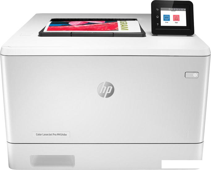 Принтер HP LaserJet Pro M454dw- фото