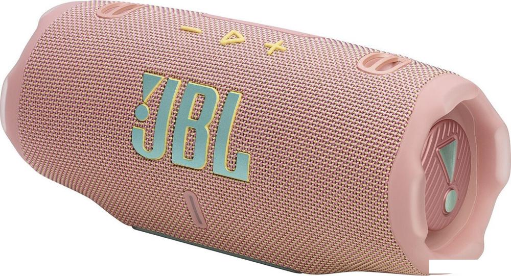 Беспроводная колонка JBL Charge 6 (розовый)- фото4