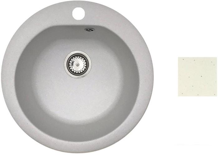 Кухонная мойка БелЭворс Nika (белый)- фото