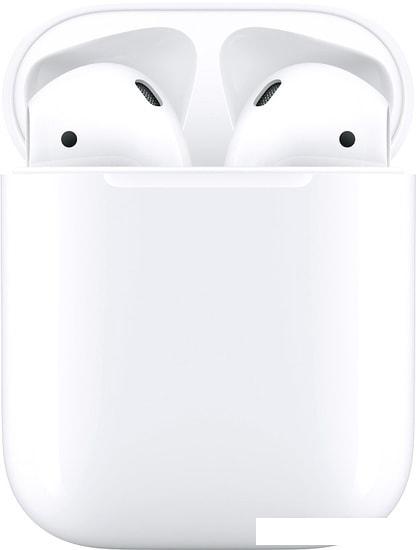 Наушники Apple AirPods 2 в зарядном футляре- фото2