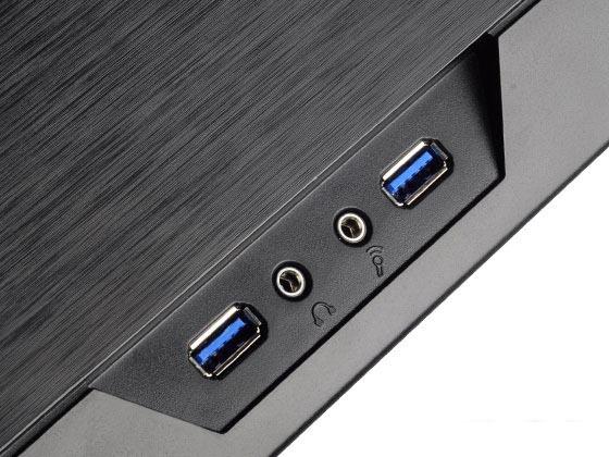 Корпус SilverStone Grandia GD09 SST-GD09B- фото3