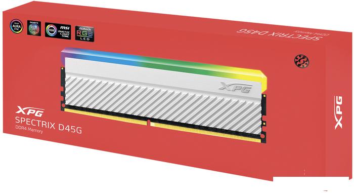 Оперативная память ADATA XPG Spectrix D45G RGB 2x16ГБ DDR4 3600 МГц AX4U360016G18I-DCWHD45G- фото4