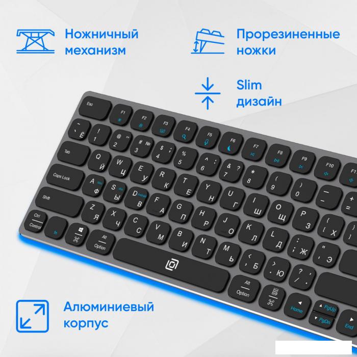 Клавиатура Oklick K767W- фото4