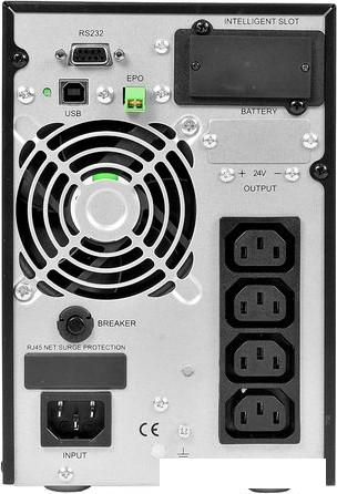 Источник бесперебойного питания Powerman Online 1000I (IEC320)- фото4