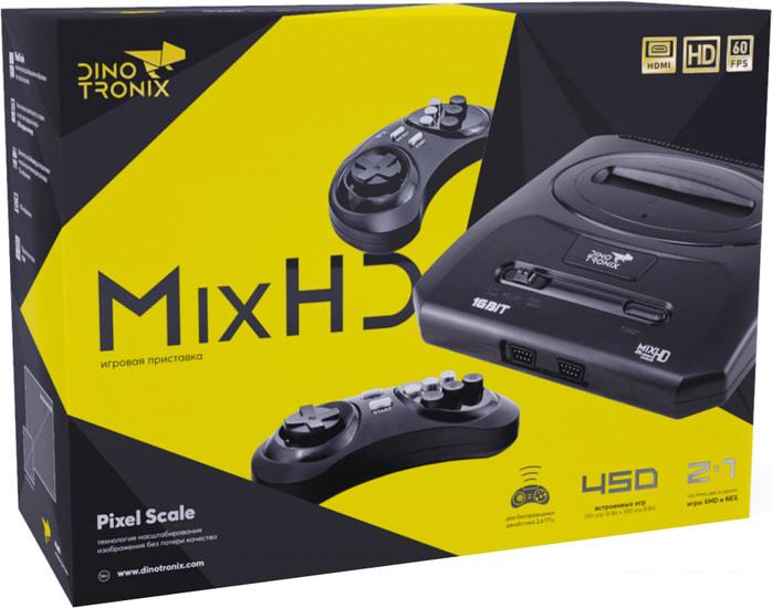 Игровая приставка Dinotronix MixHD ZD-10 (2 геймпада, 450 игр)- фото