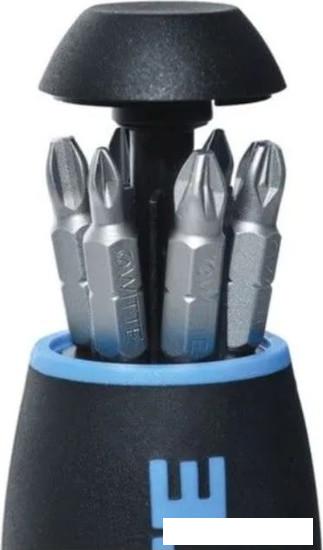 Набор отвертка с битами Witte 468023 (7 предметов)- фото3