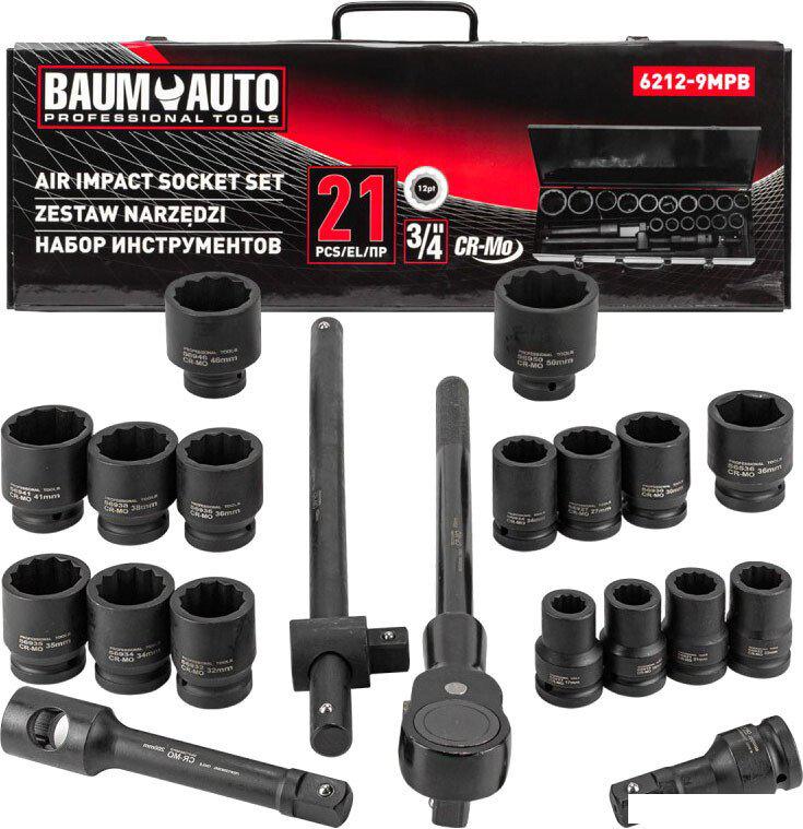 Универсальный набор инструментов BaumAuto BM-6212-9MPB (21 предмет)