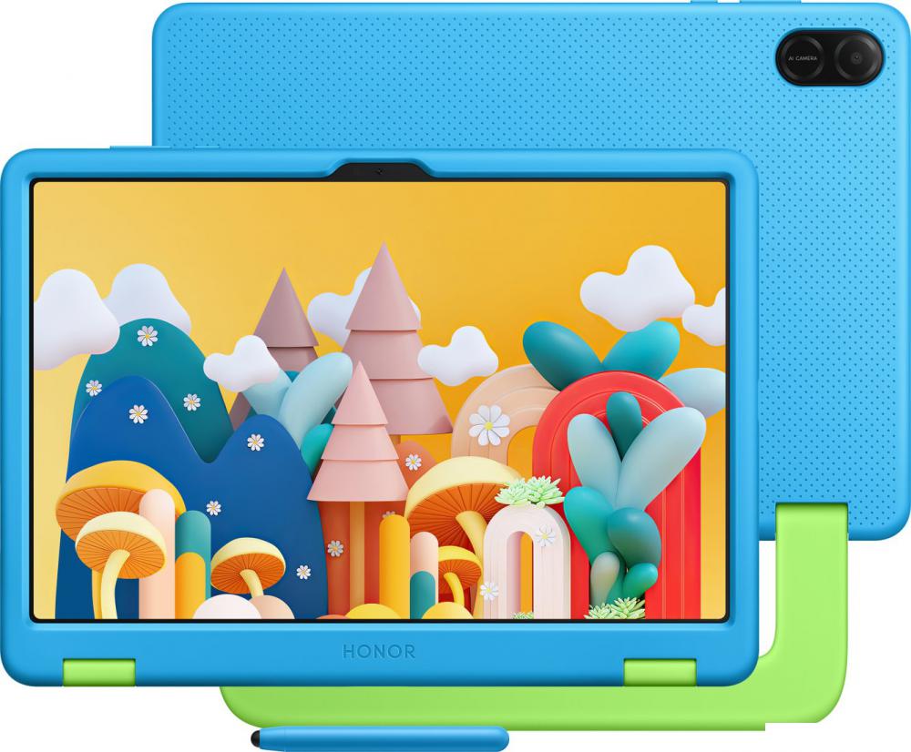 Детский планшет HONOR Pad X8a Kids Edition 4GB/64GB (серый/голубой)- фото