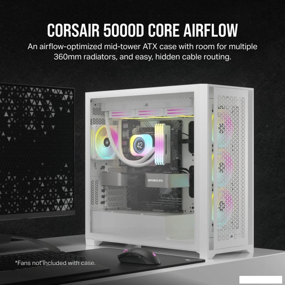 Корпус Corsair 5000D Core AirFlow CC-9011262-WW- фото2