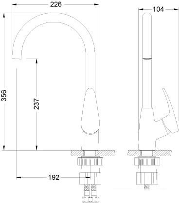 Смеситель Lemark Linara LM0405C- фото2