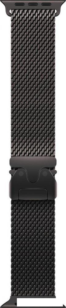 Умные часы Apple Watch Ultra 2 LTE 49 мм (титановый корпус, черный/черный, миланская петля M)- фото3