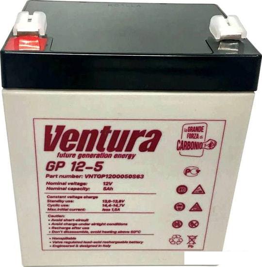 Аккумулятор для ИБП Ventura GP 12-5 (12 В/5 А·ч)- фото2