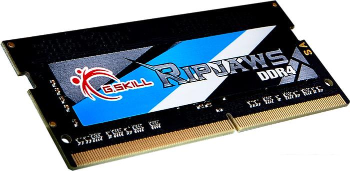 Оперативная память G.Skill Ripjaws 16GB DDR4 SODIMM PC4-25600 F4-3200C22S-16GRS- фото2