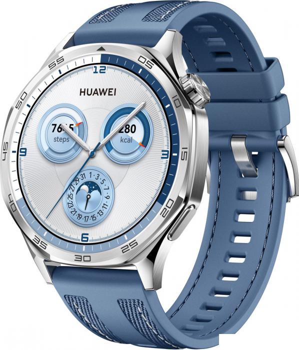 Умные часы Huawei Watch GT 5 46 мм (синий)- фото