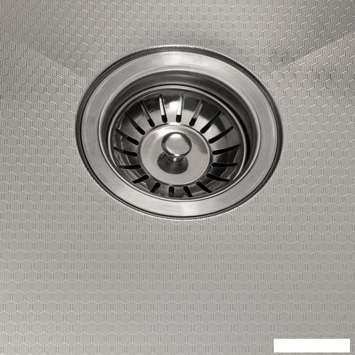 Кухонная мойка ARFEKA ECO AR 550*450 SATIN DECOR- фото3
