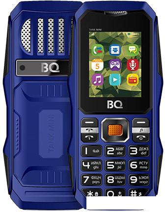 Мобильный телефон BQ-Mobile BQ-1842 Tank mini (синий)- фото