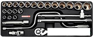 Набор торцевых головок Toptul GCAT2604 26 предметов