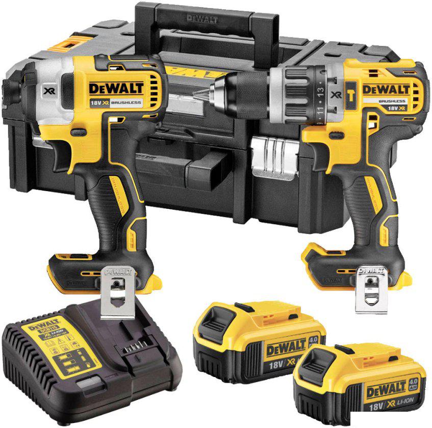 DeWalt DCK266M2T (шуруповерт, винтоверт, 2 АКБ, кейс)- фото