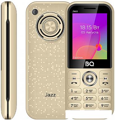 Кнопочный телефон BQ-Mobile BQ-2457 Jazz (золотистый)- фото2