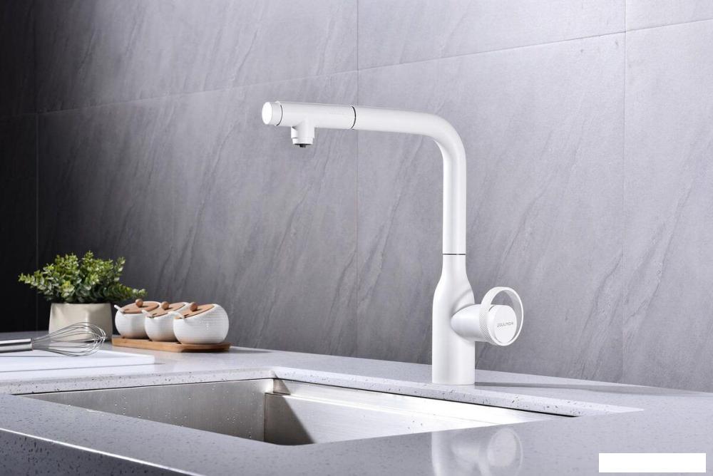 Смеситель Paulmark Urban Ur213104-431 (белый матовый)- фото3