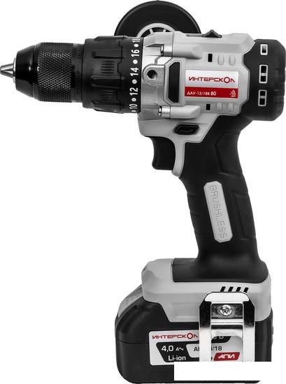 Ударная дрель-шуруповерт Интерскол ДАУ-13/18В (с 1-им АКБ, кейс)- фото2