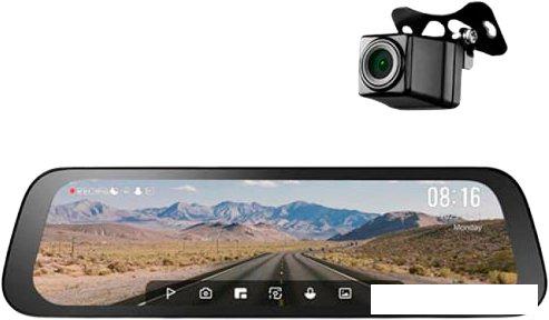 Видеорегистратор-зеркало 70mai Rearview S500 Dash Cam Set (русская версия)- фото