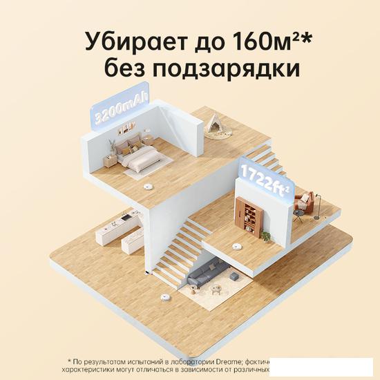 Робот-пылесос Dreame F9 Pro (международная версия, белый)- фото4