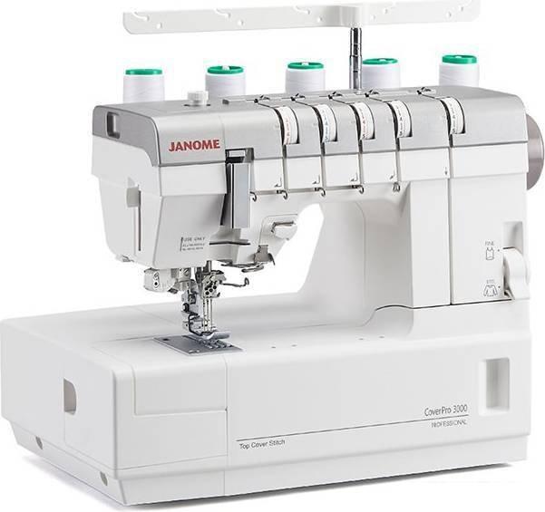 Распошивальная машина Janome CoverPro 3000 Professional- фото2