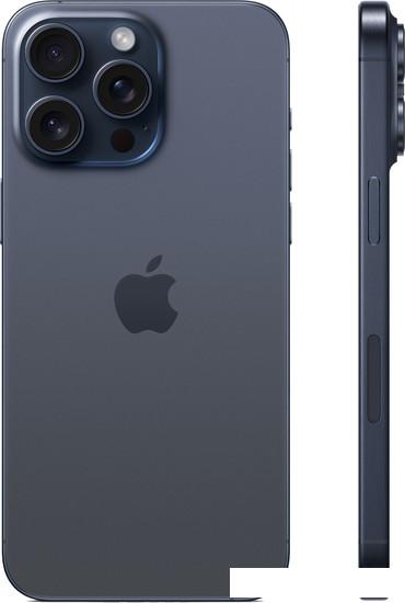 Смартфон Apple iPhone 15 Pro Max 1TB (синий титан)- фото2