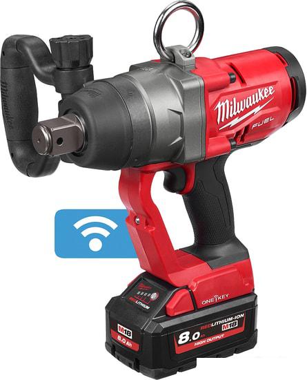 Гайковерт Milwaukee M18 ONEFHIWF1-802X ONE-KEY 4933459733 (с 2-мя АКБ, кейс)- фото3
