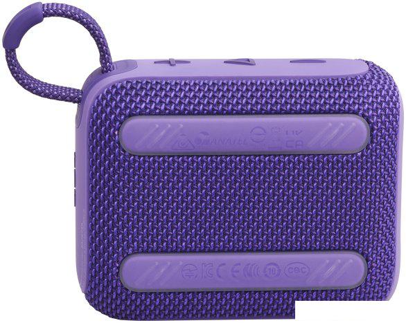 Беспроводная колонка JBL Go 4 (фиолетовый)- фото3