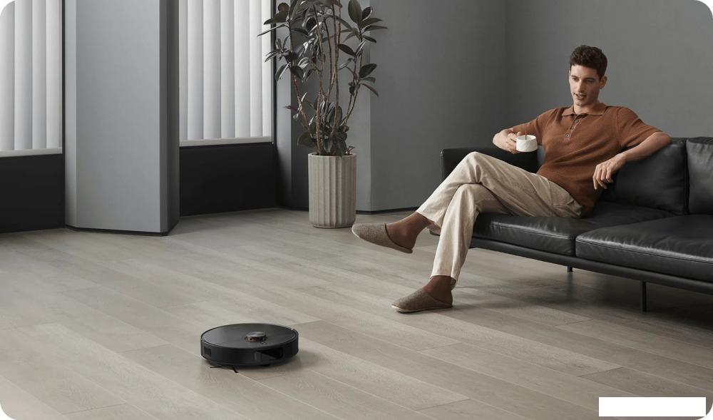 Робот-пылесос Xiaomi Robot Vacuum X20 Max D109GL (евровилка, черный)- фото3