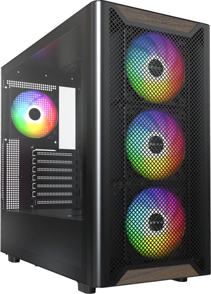 Корпус Montech XR Wood (черный)