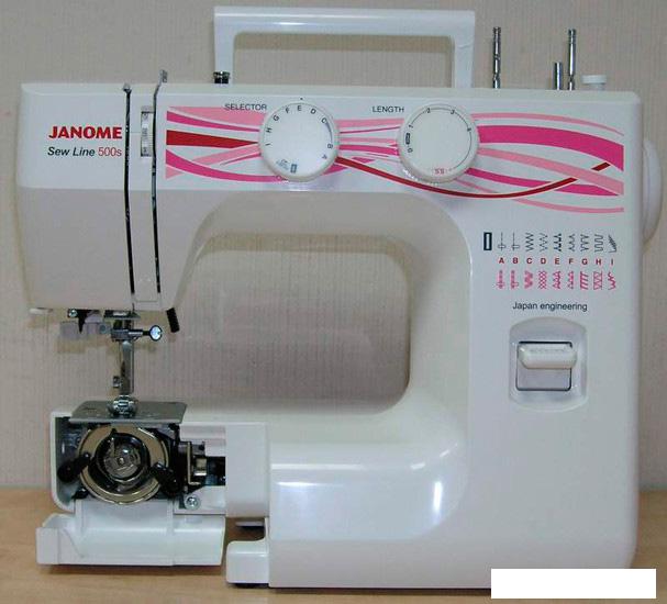 Швейная машина Janome Sew Line 500s- фото2