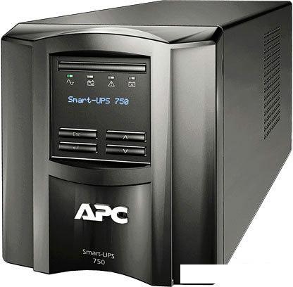 Источник бесперебойного питания APC Smart-UPS 750VA LCD 230V (SMT750I)- фото