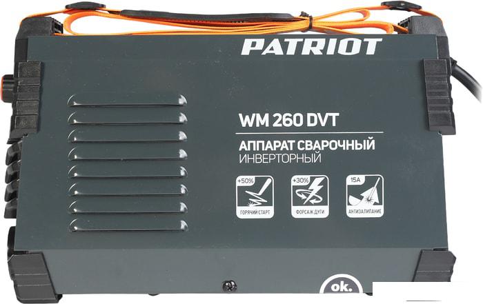 Сварочный инвертор Patriot WM 260DVT- фото3