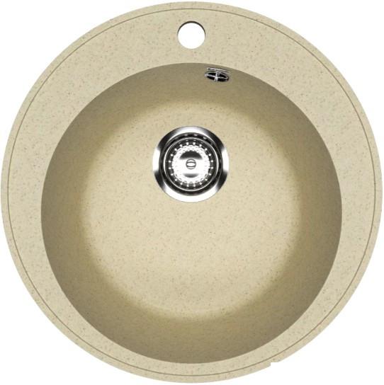 Кухонная мойка Practik PR-M 475-002 (слоновая кость)- фото