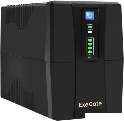 Источник бесперебойного питания ExeGate SpecialPro UNB-600.LED.AVR.4C13.RJ.USB EX292763RUS- фото