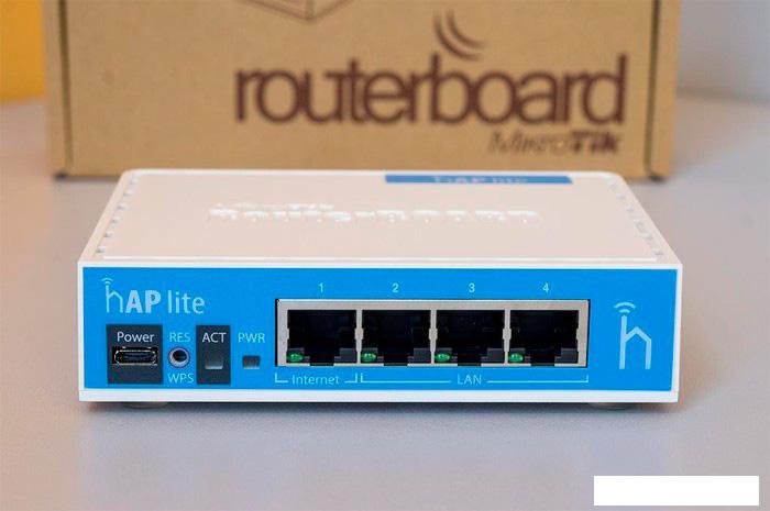 Беспроводной маршрутизатор Mikrotik hAP lite (RB941-2nD)- фото2