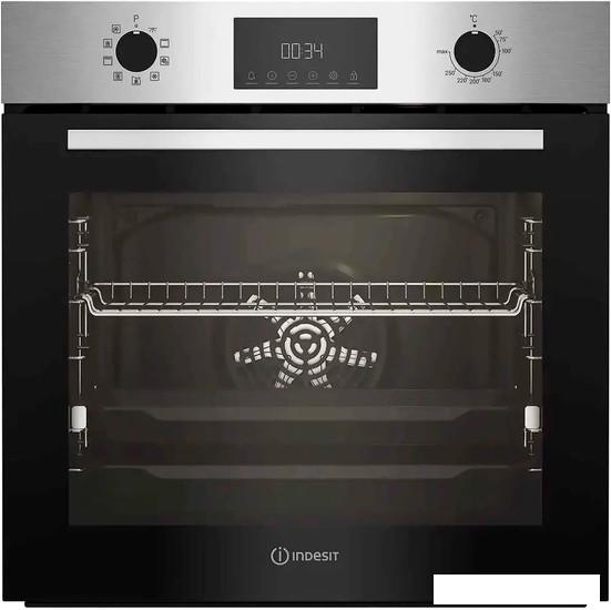 Электрический духовой шкаф Indesit IFSE 3841 J IX- фото