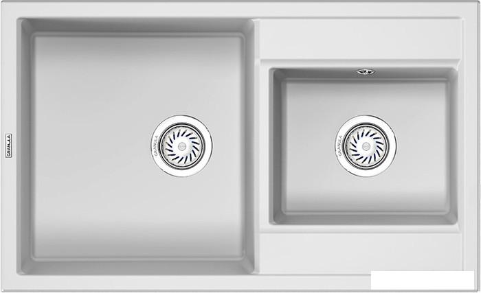 Кухонная мойка Granula GR-8201 (арктик)- фото
