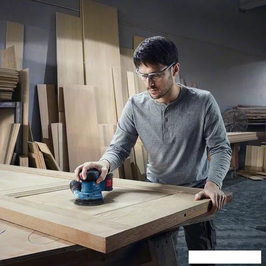 Эксцентриковая шлифмашина Bosch GEX 185-LI Professional 06013A5020 (без АКБ)- фото4