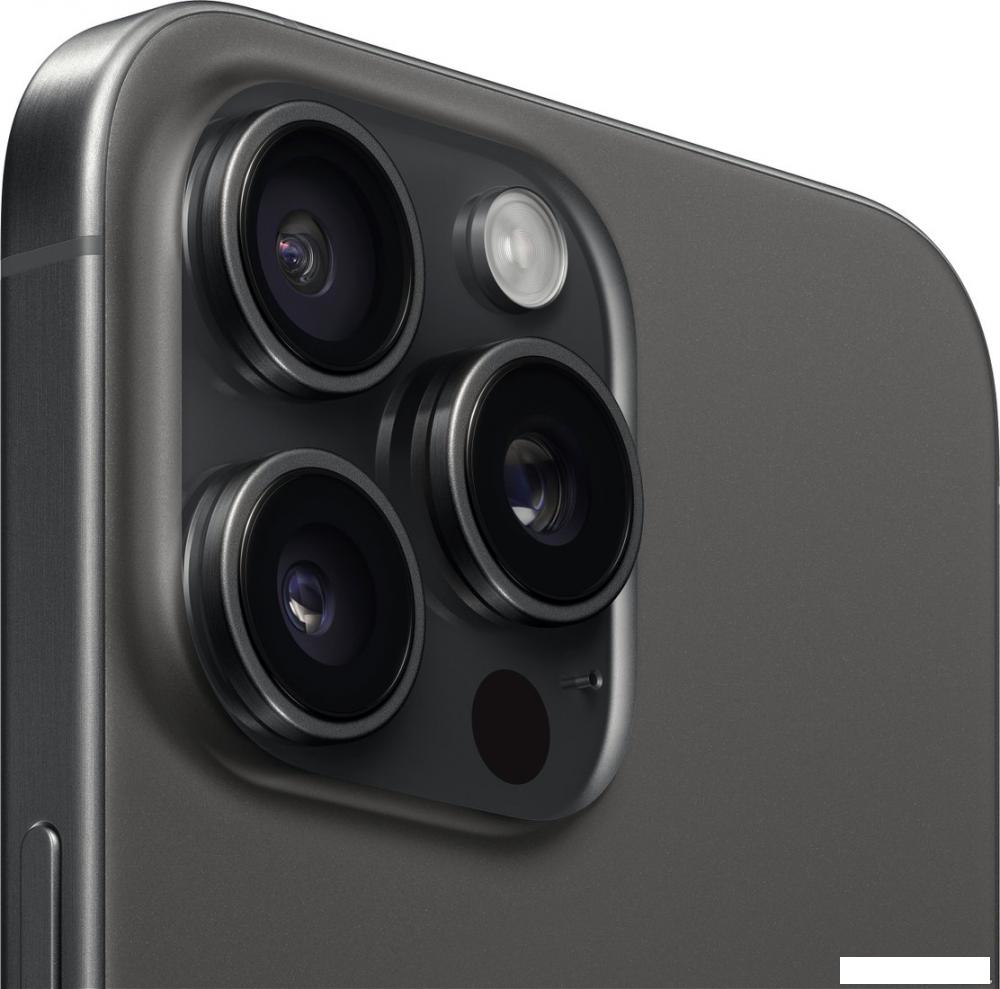 Смартфон Apple iPhone 15 Pro Max Dual SIM 1TB (черный титан)- фото4