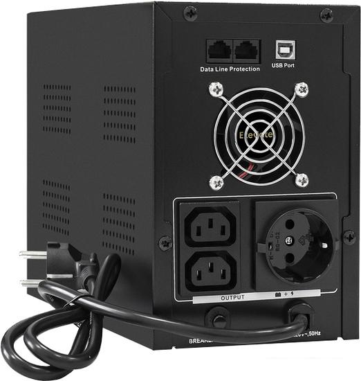 Источник бесперебойного питания ExeGate SpecialPro UNB-2200.LED.AVR.1SH.2C13.RJ.USB EX292611RUS- фото2