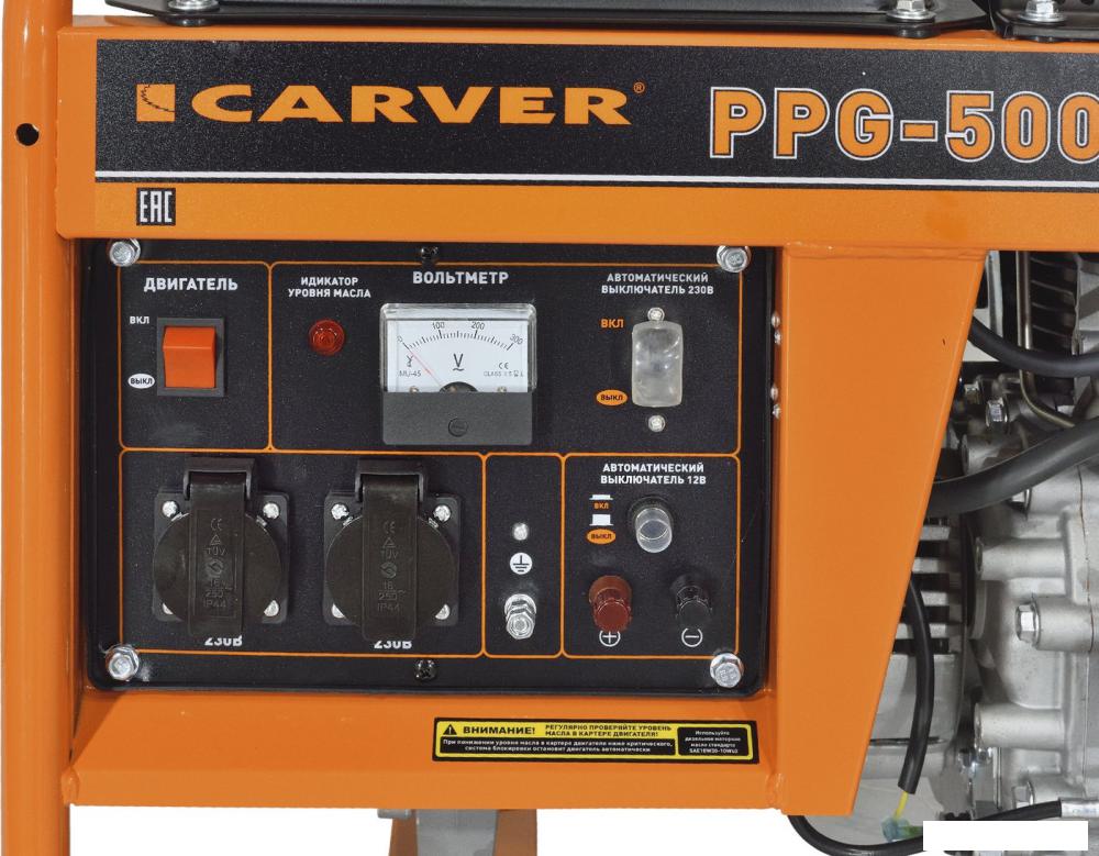Дизельный генератор Carver PPG-5000D- фото4