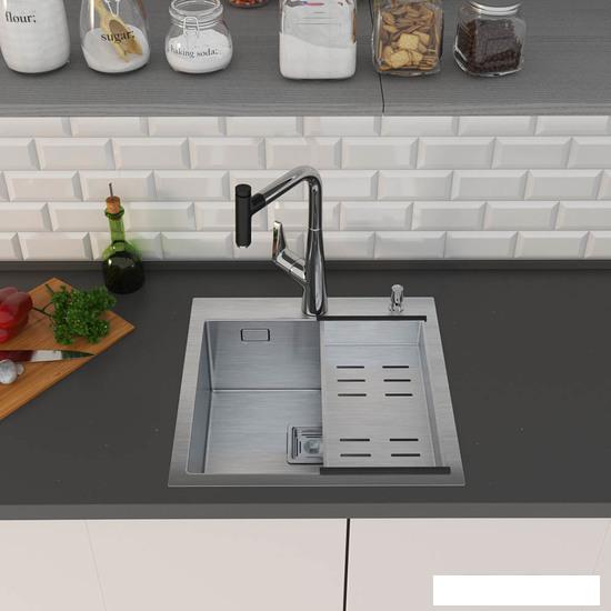 Кухонная мойка Roxen Simple 560220-50- фото4